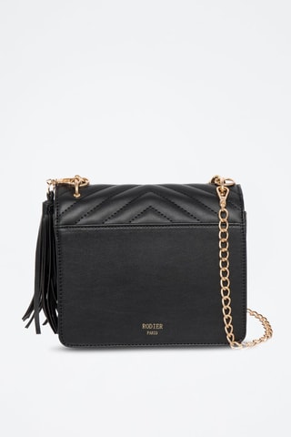 Sac bandoulière Meringue - Noir