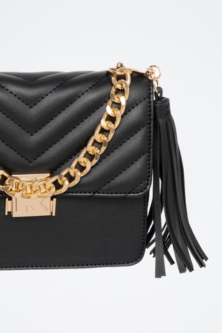 Sac bandoulière Meringue - Noir