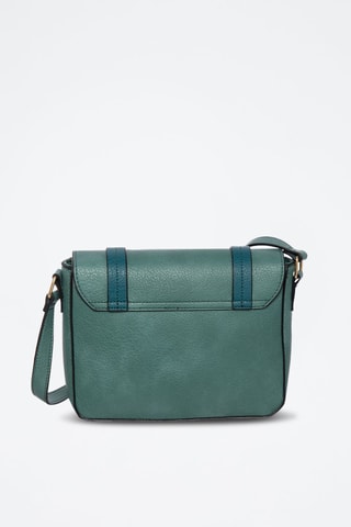 Sac bandoulière Berlin - Bleu canard et vert