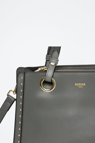 Sac à main en cuir Pearl - Vert foncé