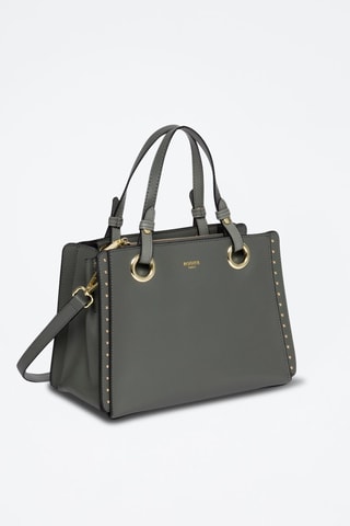 Sac à main en cuir Pearl - Vert foncé