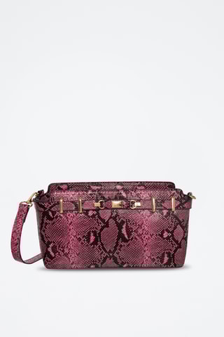 Sac bandoulière Polari - Fuchsia et noir