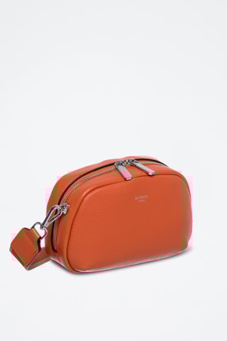 Sac bandoulière en cuir Tempête - Orange