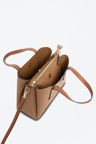 Sac porté épaule Matt - Marron