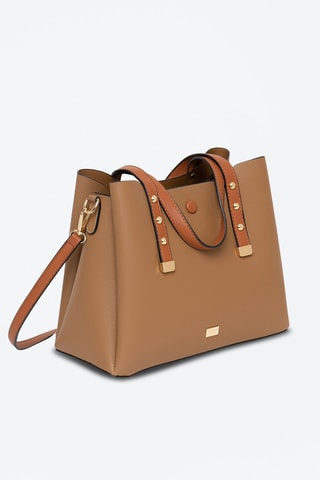 Sac porté épaule Matt - Marron