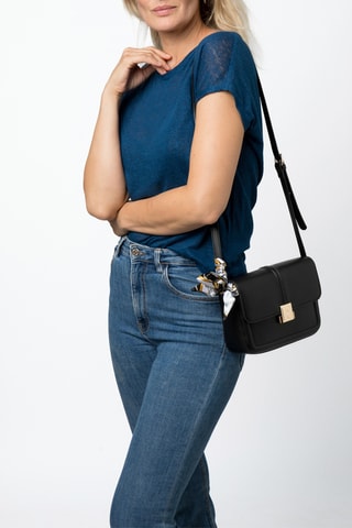 Sac bandoulière Solnier - Noir