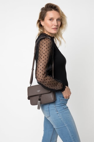 Sac bandoulière Merlin - Gris