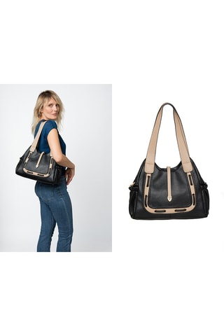 Sac porté épaule Ambari - Noir