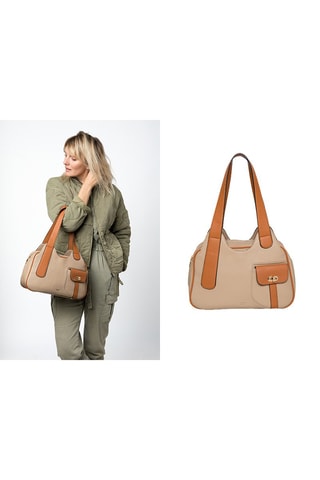 Sac porté épaule Come - Beige