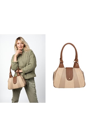 Sac porté épaule Oleron - Beige