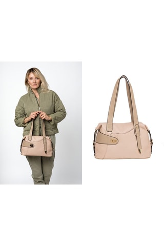 Sac porté épaule Beltos - Nude