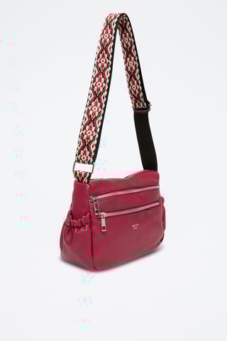 Sac bandoulière Musette - Fuchsia