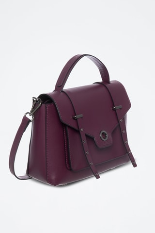 Sac à main en cuir Atrium - Violet
