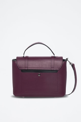 Sac à main en cuir Atrium - Violet