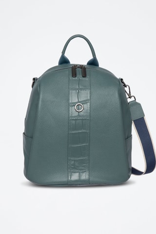 Sac bandoulière en cuir Zen - Vert