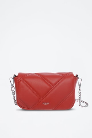 Sac bandoulière en cuir Canon - Rouge