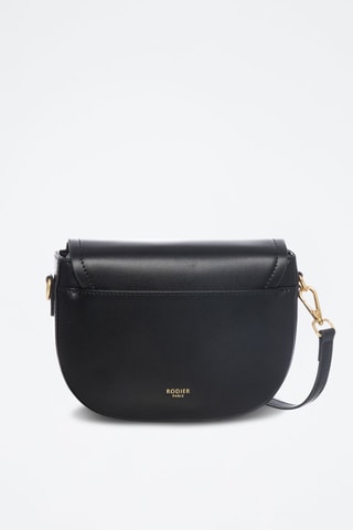 Sac bandoulière en cuir Drago - Noir