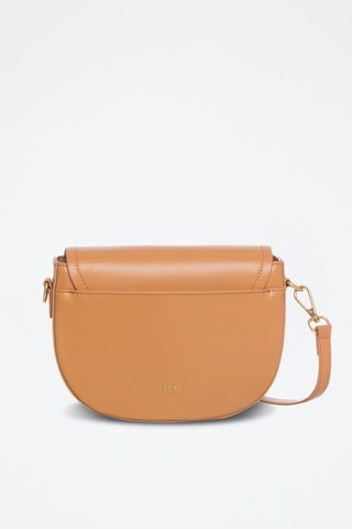Sac bandoulière en cuir Drago - Orange clair