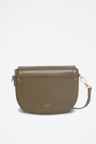 Sac bandoulière en cuir Drago - Taupe