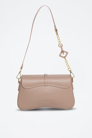 Sac bandoulière en cuir Tricato - Taupe