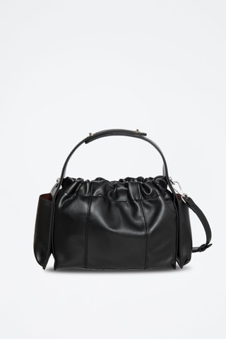 Sac à main en cuir Prince - Noir