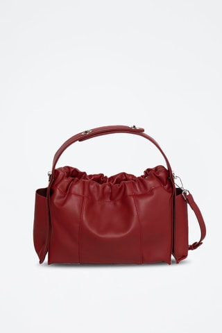 Sac à main en cuir Prince - Bordeaux