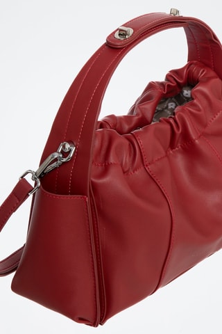 Sac à main en cuir Prince - Bordeaux