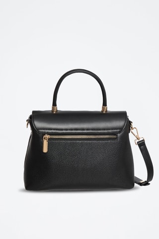 Sac bandoulière en cuir Helios - Noir