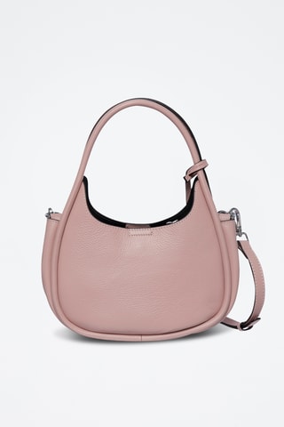 Sac à main en cuir Poésie - Rose