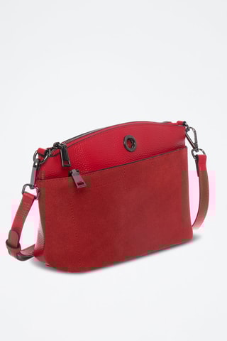 Sac bandoulière en cuir Tivoli - Rouge