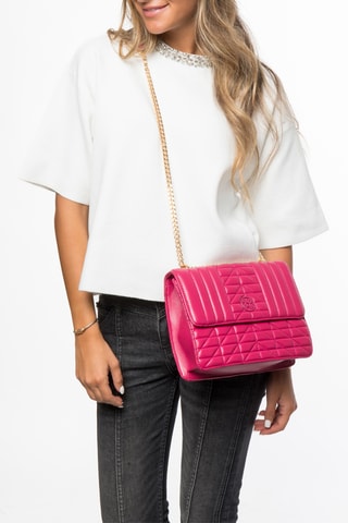 Sac bandoulière matelassé Eternel - Rose