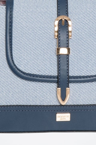 Sac bandoulière Azur - Bleu clair et bleu marine