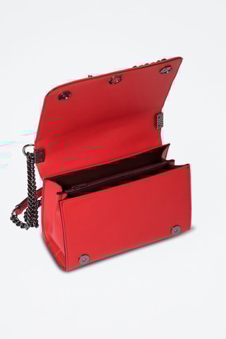 Sac bandoulière en cuir Licorne - Rouge