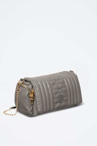 Sac à main matelassé Défi - Gris