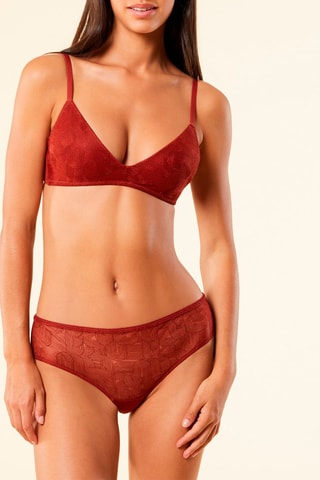 Tanga Groovy Bordeauxrood