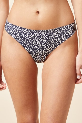 String Confort Print S23 - Marineblauw