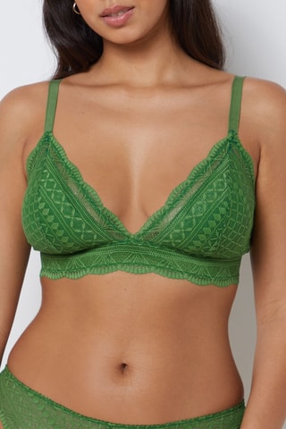 Soutien-gorge push-up Idole - Vert foncé