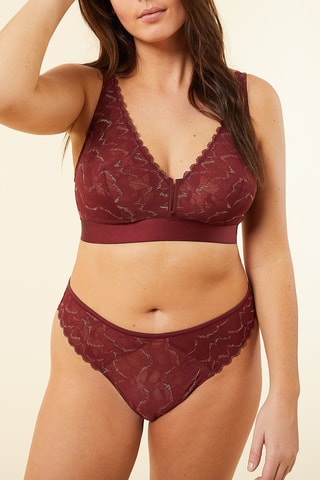 Beha Loveyourcurves Bordeauxrood