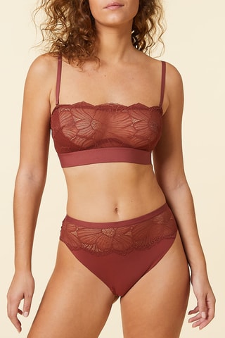 Bandeau Flexi Lace Steenrood