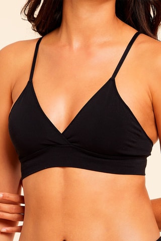 Bralette Amande Zwart
