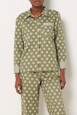Pyjamablouse - Groen