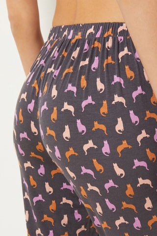 Calças de pijama Ciyah - Cinzento-escuro