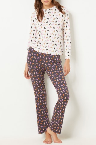 Calças de pijama Ciyah - Cinzento-escuro
