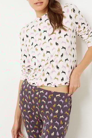 Calças de pijama Ciyah - Cinzento-escuro