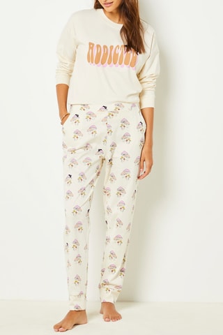Pyjamabroek Cet ame - Ecru