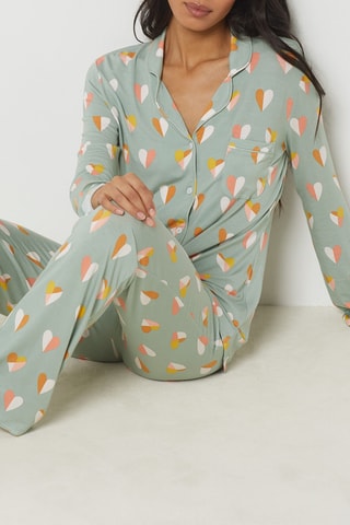 Pyjamabroek Paolam - Lichtgroen