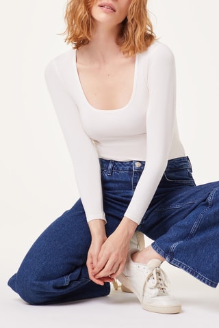Stringbodysuit - Warm Me Up Ecru