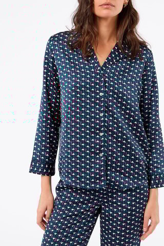 Blouse Jannie Marineblauw