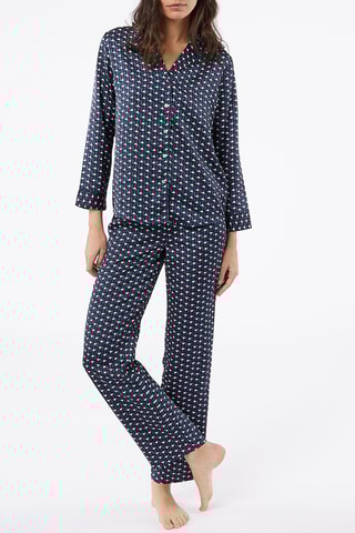 Blouse Jannie Marineblauw