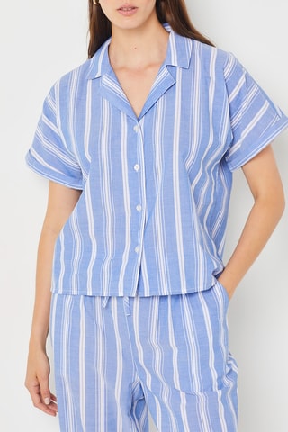 Pyjamablouse Jennie - Lichtblauw